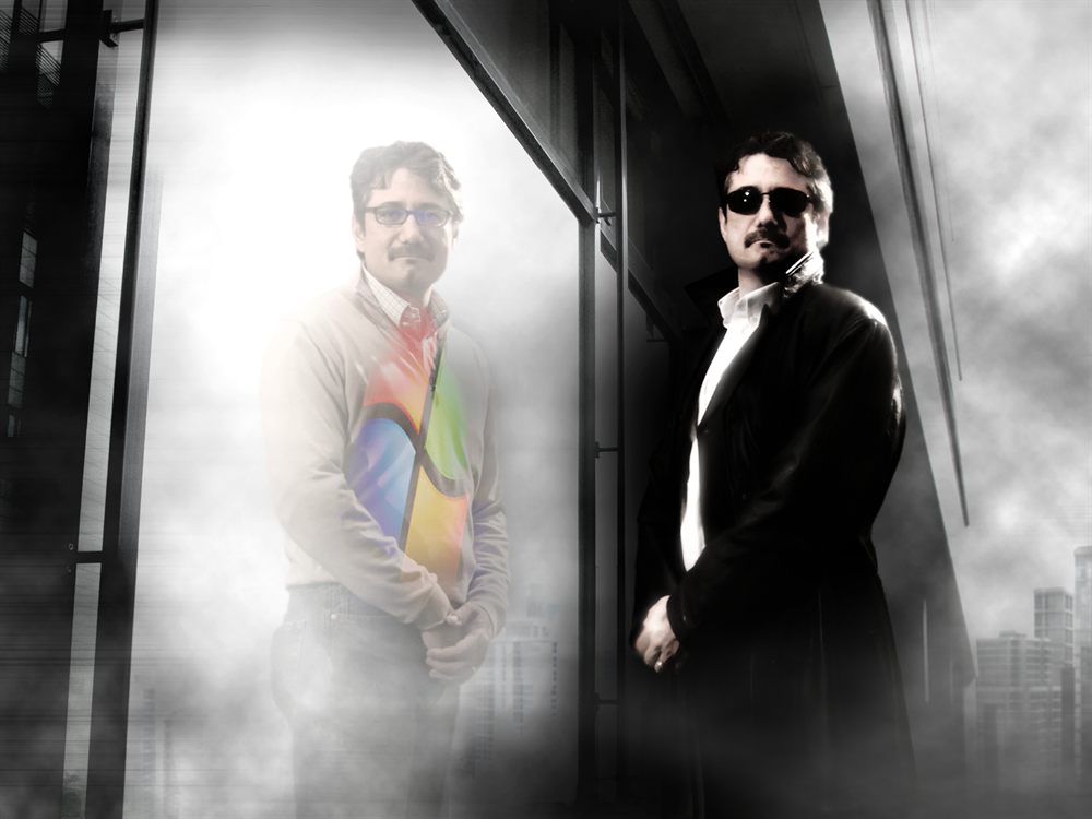 Wolfgang Briem, Fotoshooting aus der Zeit bei Microsoft Österreich, 2008