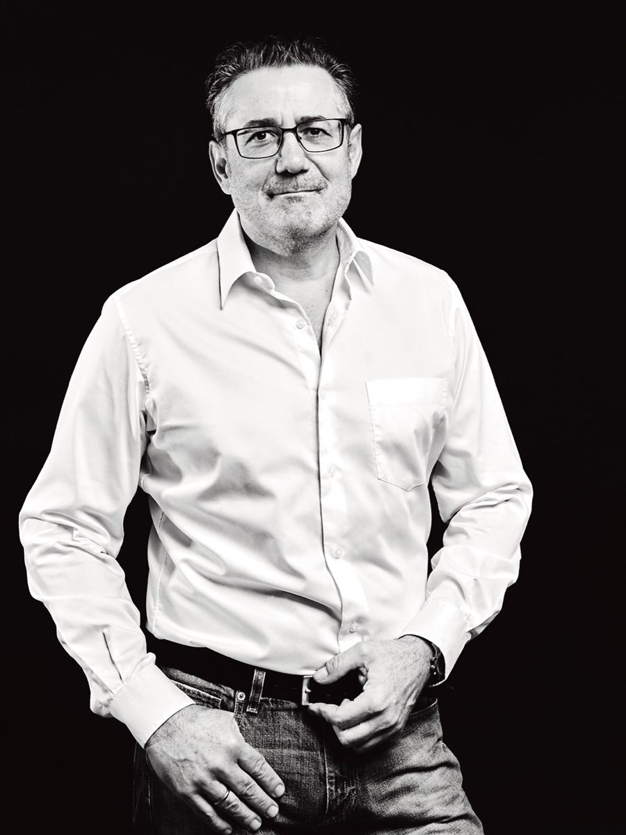 Wolfgang Briem, Schwarz-Weiß-Portrait